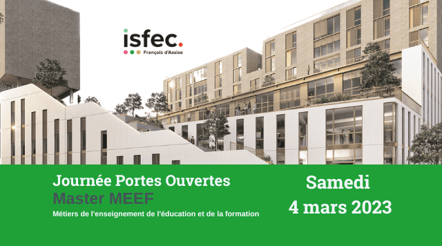 ISFEC François d’Assise BORDEAUX : lancement de la campagne de recrutement des étudiants de MASTER MEEF